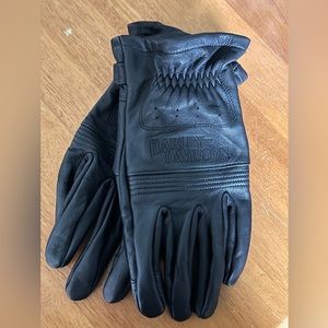 New Harley Davidson Bir Sur Leather Riding Gloves